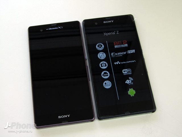 сравниваем японский и европейский Sony Xperia Z