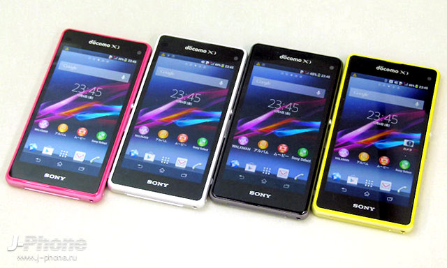 Сравнительный фотообзор Xperia Z1 и Z1 f со стороны
