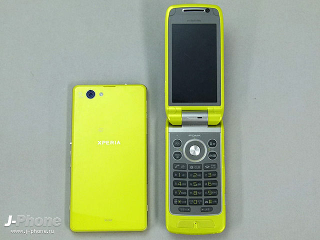 Сравнительный фотообзор Xperia Z1 и Z1 f со стороны