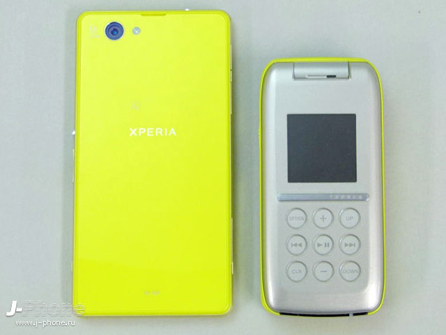 Сравнительный фотообзор Xperia Z1 и Z1 f со стороны
