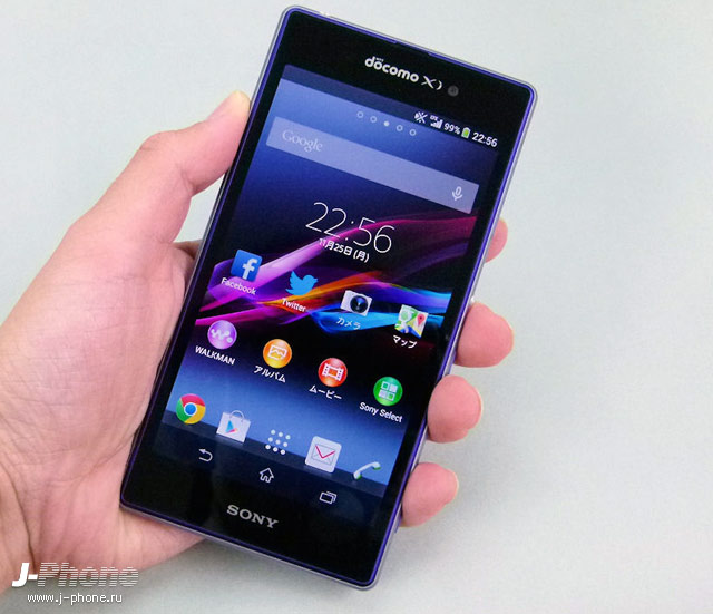 Сравнительный фотообзор Xperia Z1 и Z1 f со стороны
