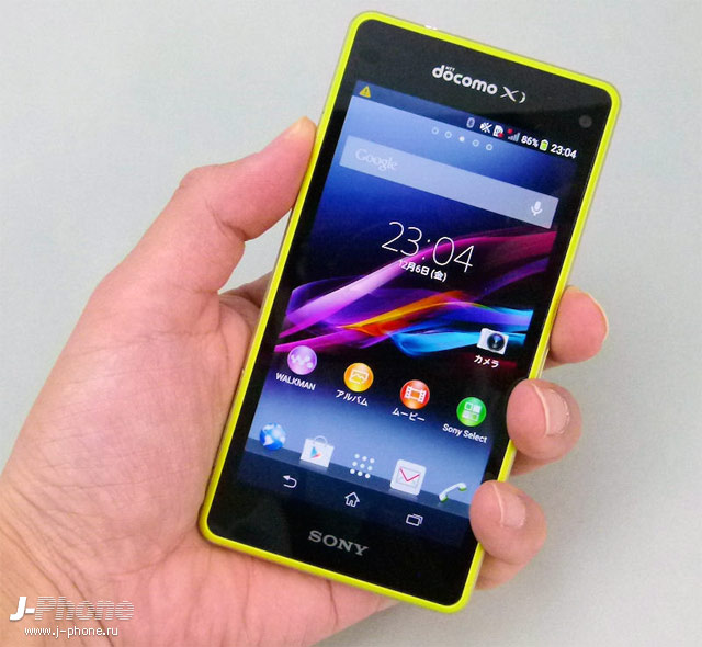 Сравнительный фотообзор Xperia Z1 и Z1 f со стороны