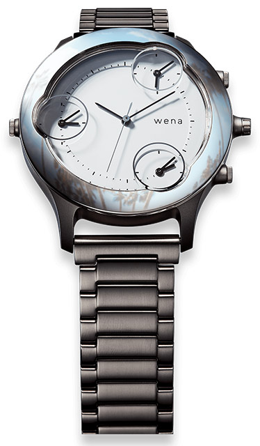 Wena Three Hands Silver Tokyo Edition,&nbsp;Wena Three Hands Silver Pasadena Edition и Wena Three Hands Premium Black Oxford Edition