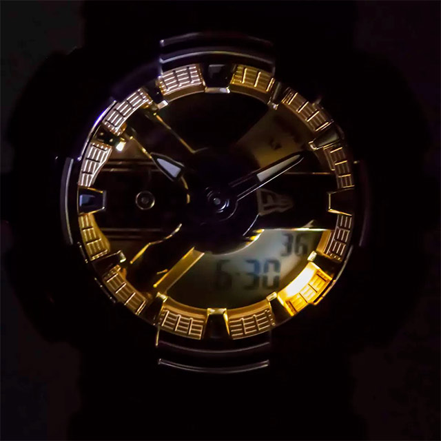 Японская компания Casio Computer Co. представила новую модель часов GM-110NE серии G-SHOCK в коллаборации с брендом бейсболок NEW ERA.