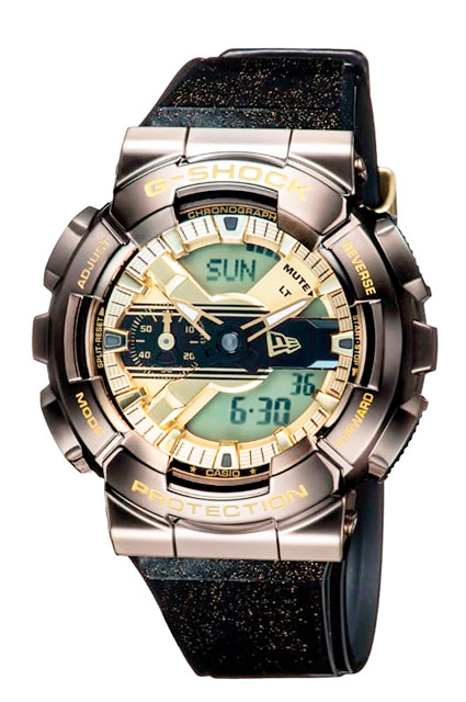 Японская компания Casio Computer Co. представила новую модель часов GM-110NE серии G-SHOCK в коллаборации с брендом бейсболок NEW ERA.