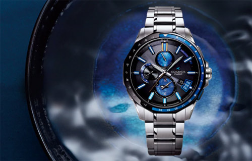 Casio показала новые Oceanus OCW-G2000C-1AJF с тройной синхронизацией Casio показала новые Oceanus OCW-G2000C-1AJF с тройной синхронизацией