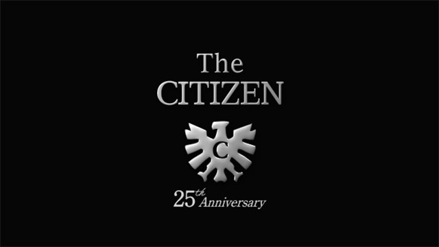 В честь 25-й годовщины бренда "The Citizen" японская Citizen представила второе издание лимитированных часов "The Citizen" 25th Anniversary Limited Model AQ4070-05A