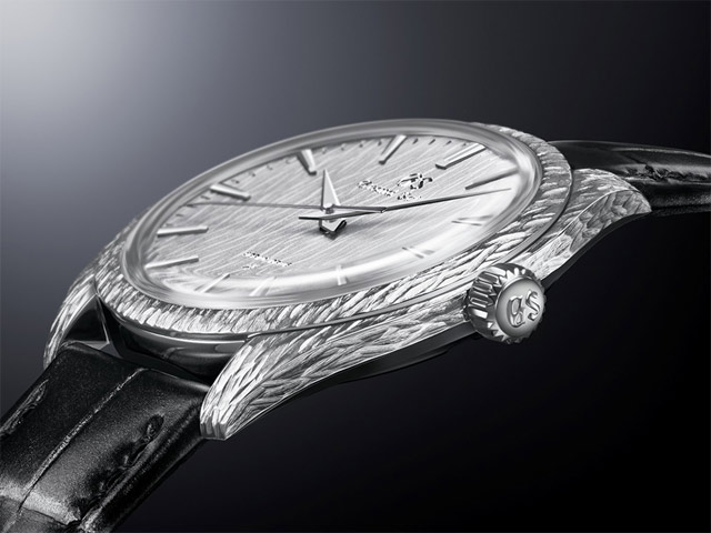Компания Grand Seiko анонсировала новый шедевр ручной гравировки, лимитированные часы Masterpiece Collection Spring Drive SBGZ009
