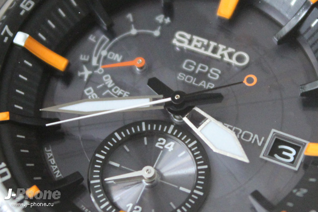 японские часы Seiko Astron Solar GPS SBXA035