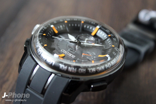 японские часы Seiko Astron Solar GPS SBXA035