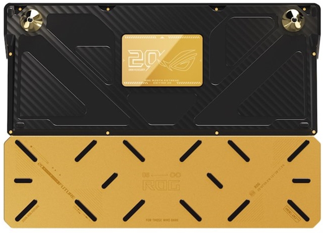 ASUS выпустит лимитированную клавиатуру ROG Azoth Extreme Edition 20 к юбилею ROG