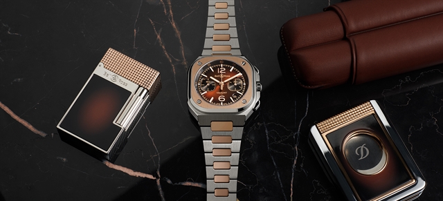 Bell & Ross и S.T. Dupont выпустили хронограф BR-05 для ценителей сигар