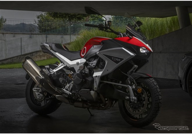 Bimota TESI H2 TERA выходит в Японии с мотором Kawasaki Z H2 и хаб-рулевым управлением