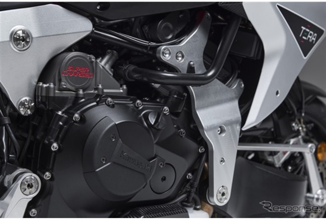Bimota TESI H2 TERA выходит в Японии с мотором Kawasaki Z H2 и хаб-рулевым управлением