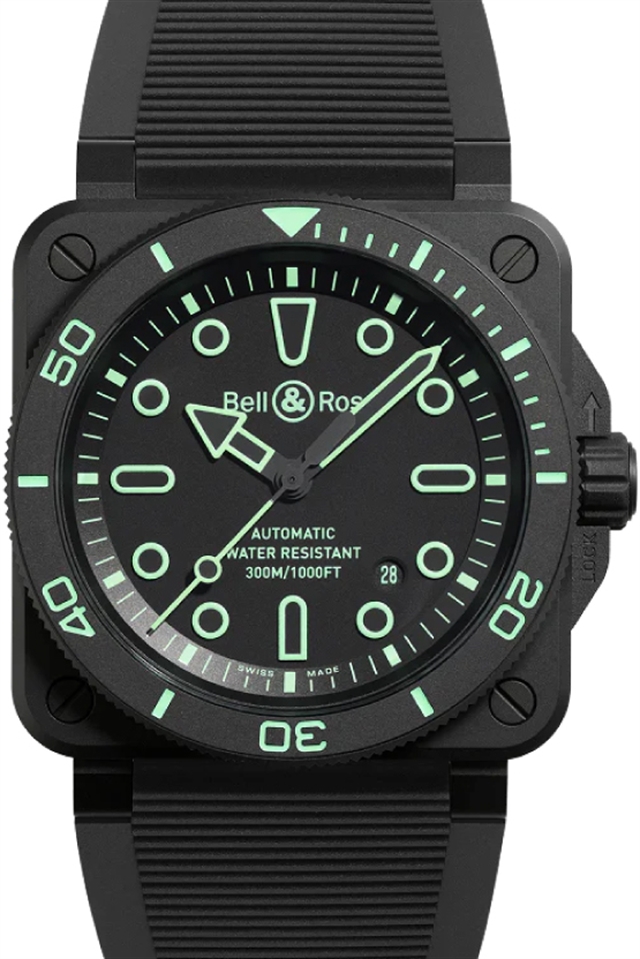PowerWatch показал три модели черных дайверских часов SINN, YEMA и Bell & Ross