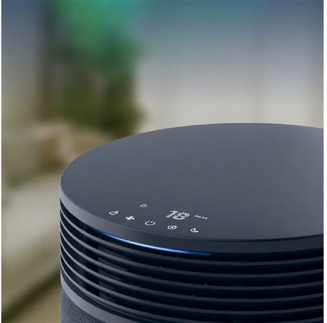 Blueair Blue Signature SP3i очищает воздух за счет 360-градусного потока и усиленной дезодорации