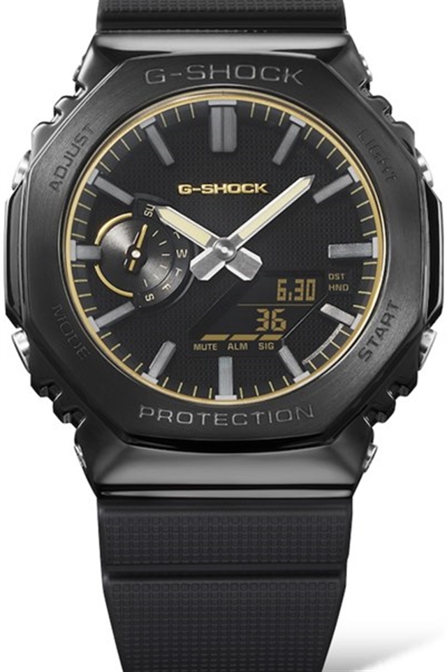 Casio выпустила G-SHOCK 2100 LUXE BLACK с матовым циферблатом и черным корпусом