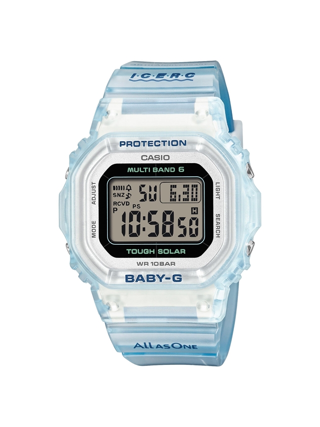 Casio показала G-SHOCK и BABY-G Irukuji 2026 с морским градиентом и силуэтами китов