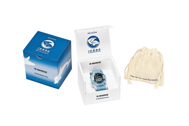 Casio показала G-SHOCK и BABY-G Irukuji 2026 с морским градиентом и силуэтами китов