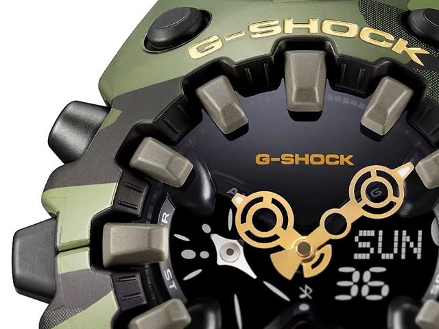 Casio добавила в G-SHOCK GA-V01 яркие версии BOLD CAMO Series с фирменным камуфляжем
