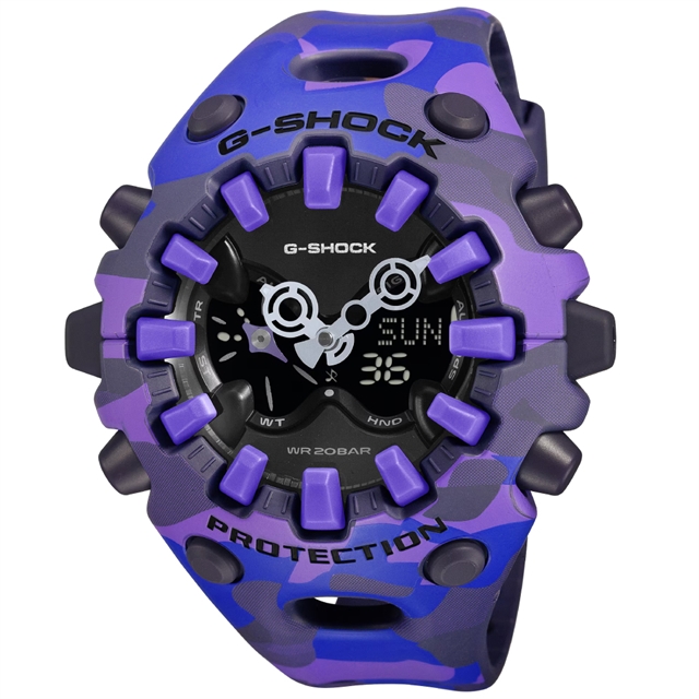 Casio добавила в G-SHOCK GA-V01 яркие версии BOLD CAMO Series с фирменным камуфляжем