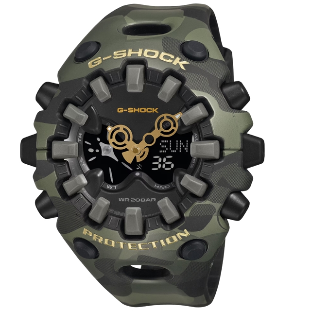 Casio добавила в G-SHOCK GA-V01 яркие версии BOLD CAMO Series с фирменным камуфляжем
