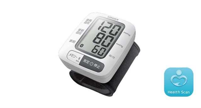 Citizen представила бюджетные тонометры CHUN390C и CHWL350C с Bluetooth