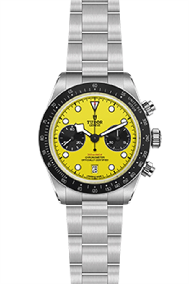 Tudor представила Black Bay Chrono 39 Bumblebee с ярко-желтым циферблатом
