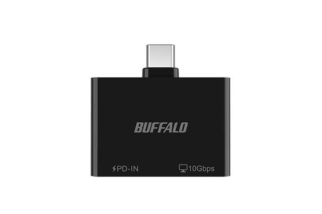 Buffalo выпустила USB-C-хаб для одновременной зарядки смартфона и вывода 4K