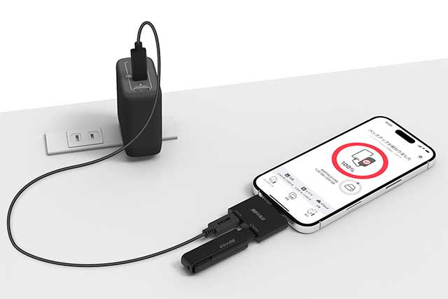 Buffalo выпустила USB-C-хаб для одновременной зарядки смартфона и вывода 4K