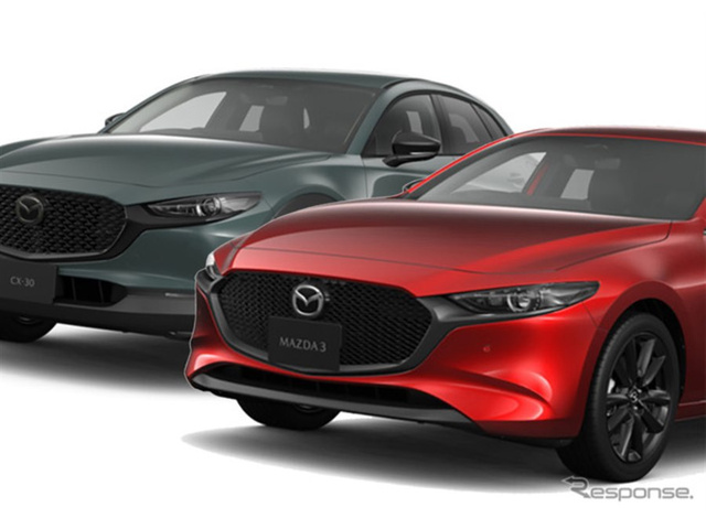 Mazda обновила Mazda3 и CX-30, добавив 2,5-литровый мотор и «механику»