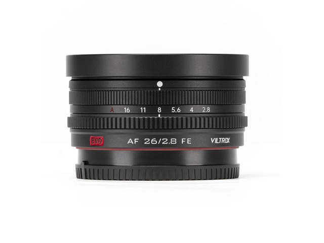 Viltrox выпустила компактный AF 26mm F2.8 EVO для Sony E и Nikon Z
