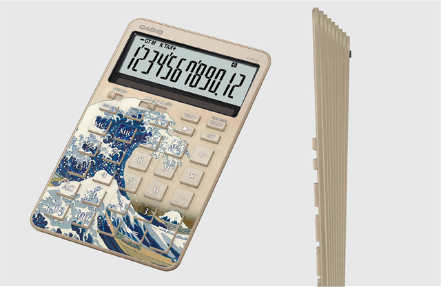 Casio перенесла «Большую волну» и «Красную Фудзи» прямо на клавиши калькуляторов