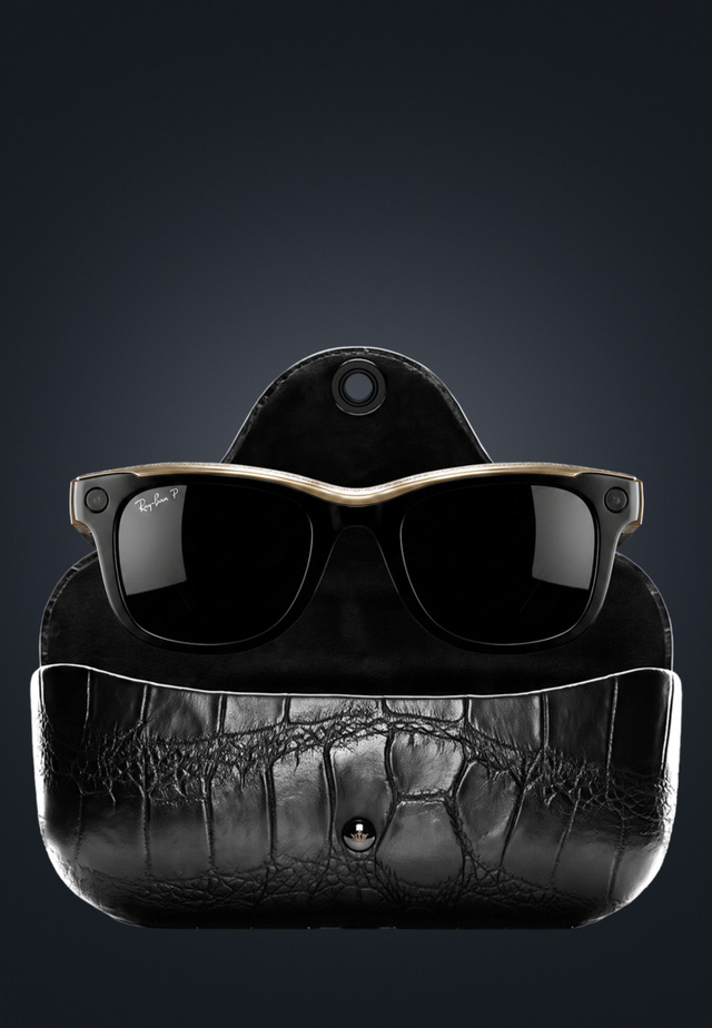Caviar превратила умные очки Ray-Ban в коллекцию Odyssey с золотом и кожей крокодила