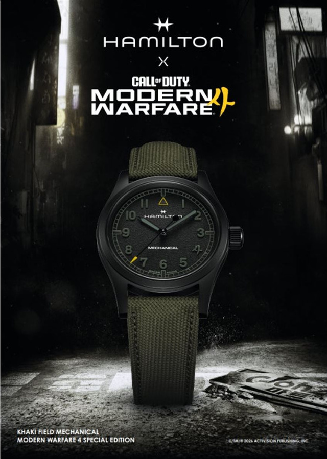 Hamilton представила Khaki Field Mechanical для Call of Duty: Modern Warfare 4