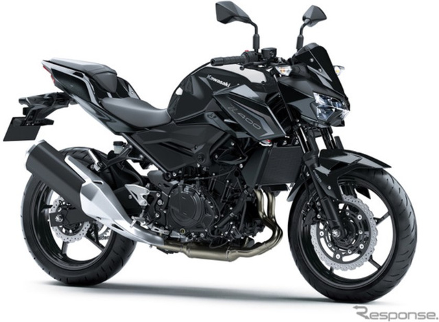 Kawasaki обновила Z250 и Z400 к 2027 году новыми цветами и графикой