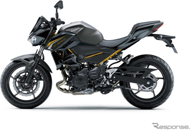 Kawasaki обновила Z250 и Z400 к 2027 году новыми цветами и графикой