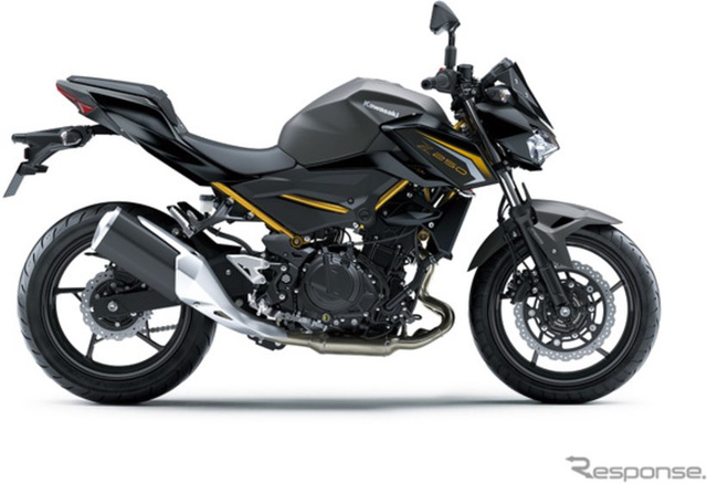 Kawasaki обновила Z250 и Z400 к 2027 году новыми цветами и графикой