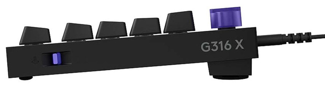 Logicool G316 X 75: компактная механическая клавиатура с экраном и горячей заменой переключателей