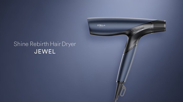 STELLA BEAUTE добавила тёмно-синий Kyanite фену Shine Rebirth Hair Dryer JEWEL