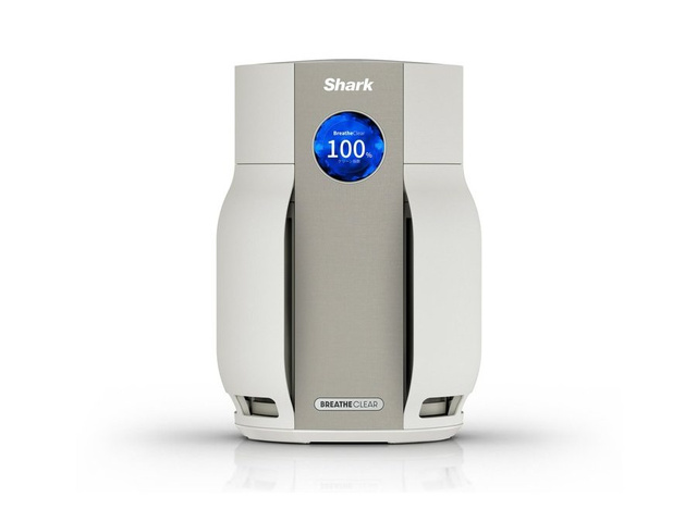Shark запускает BreatheClear с экраном качества воздуха и шестилетним HEPA-фильтром