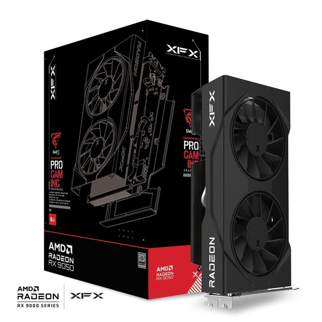 XFX выпустила видеокарту Swift Gaming Edition 8GB на Radeon RX 9050