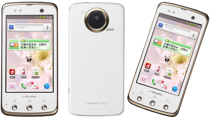 японские телефоны Fujitsu Arrows Kiss F-03D