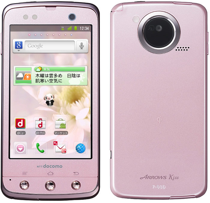 японские телефоны Fujitsu Arrows Kiss F-03D