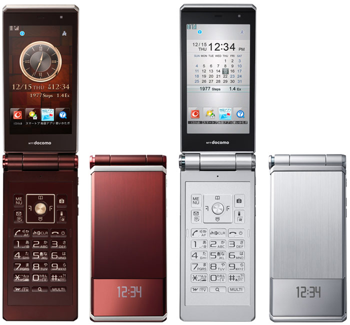 японские телефоны Fujitsu Docomo F-04D