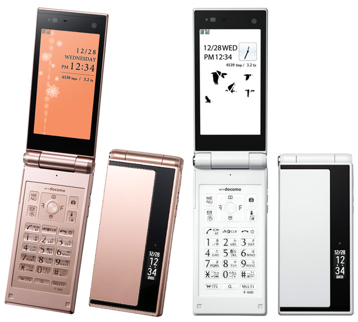 японские телефоны Fujitsu Docomo F-06D
