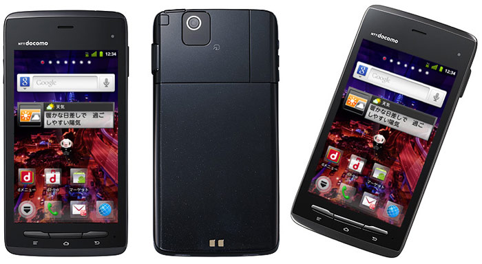 японские телефоны Fujitsu Arrows µ F-07D