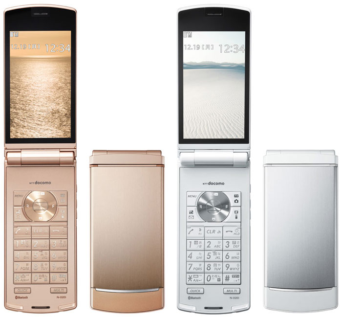 японские телефоны NEC Docomo N-02D