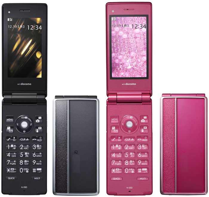 японские телефоны NEC Docomo N-03D