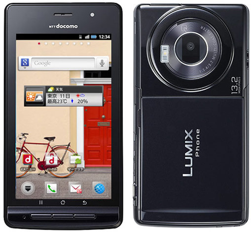 японские телефоны Panasonic P-02D Lumix Phone